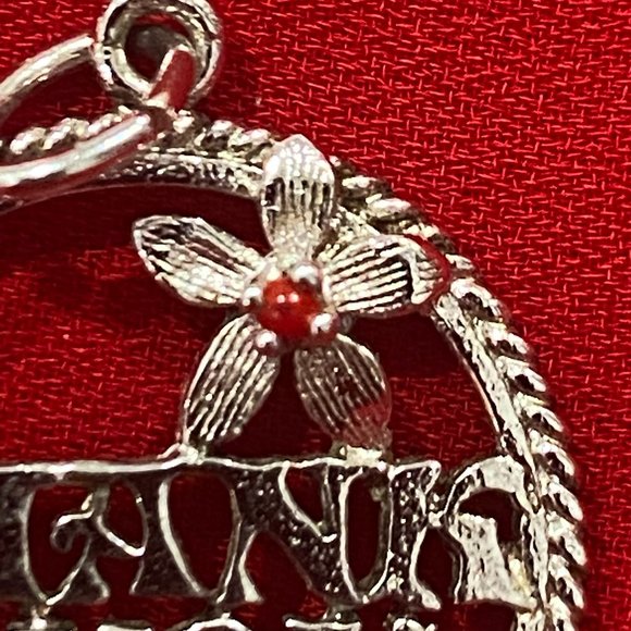 Silver Pendant – Thank you - Picture 3 of 5